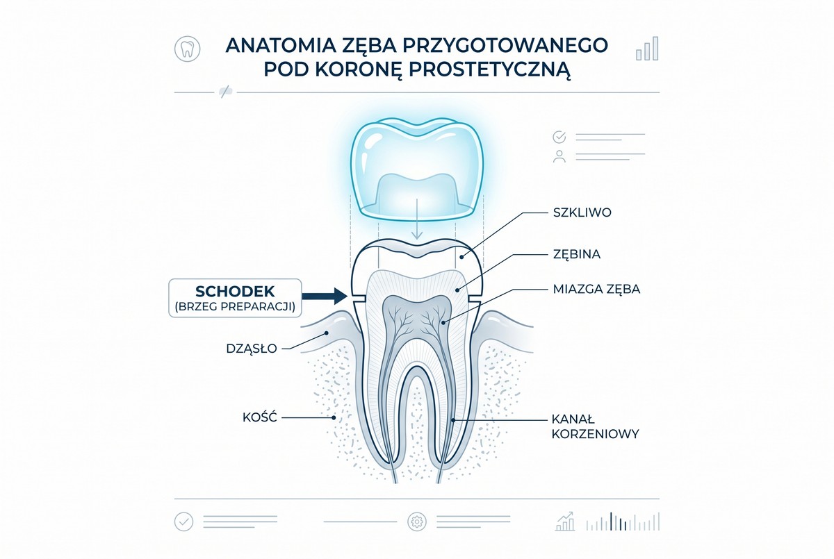 Szlifowanie zębów pod koronę – czy to boli?